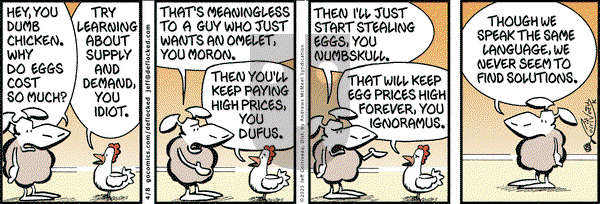DeFlocked on Tuesday April 8, 2025 Comic Strip