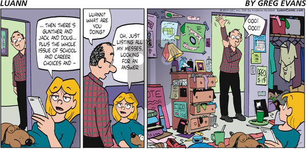 Luann on Sunday May 19, 2019 Comic Strip