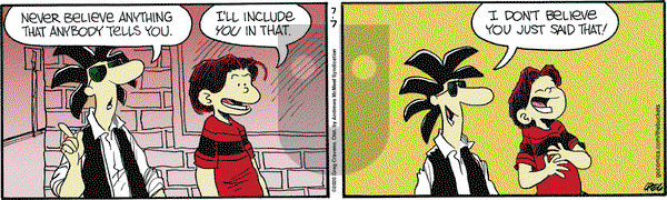 The Buckets on Tuesday July 7, 2020 Comic Strip