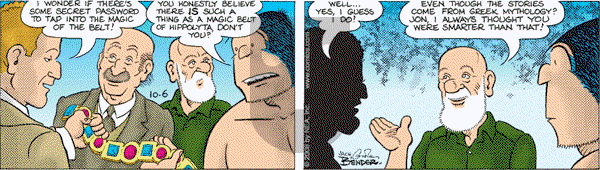 Alley Oop on Monday October 6, 2008 Comic Strip