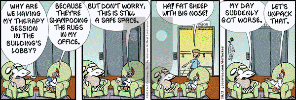 DeFlocked - Wednesday October 2, 2024 Comic Strip