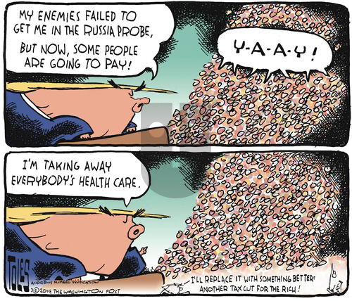 Tom Toles on Sunday March 31, 2019 Comic Strip