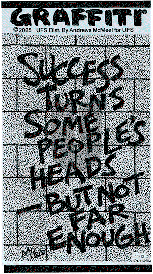 Graffiti on Wednesday November 12, 2025 Comic Strip