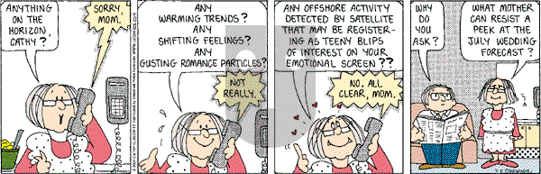 Cathy Classics - Monday July 2, 2012 Comic Strip