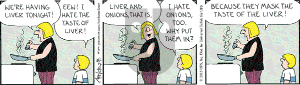 The Born Loser on Saturday August 1, 2015 Comic Strip