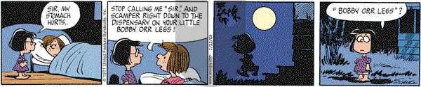 Peanuts - Tuesday July 22, 2003 Comic Strip