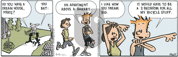 Frazz on Friday July 17, 2009 Comic Strip