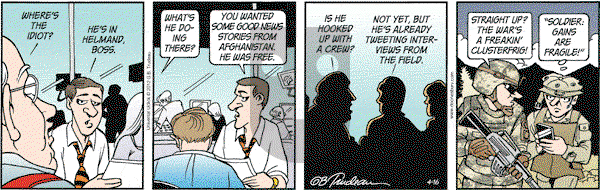 Doonesbury - Monday April 16, 2012 Comic Strip