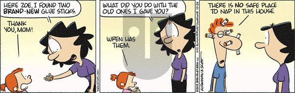 Baby Blues on Thursday October 24, 2019 Comic Strip