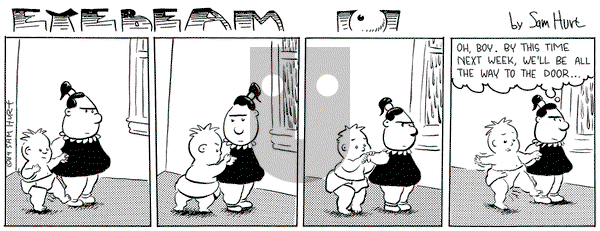 Eyebeam Classic on Monday April 7, 2025 Comic Strip