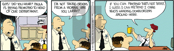 The Buckets on Tuesday October 21, 2014 Comic Strip