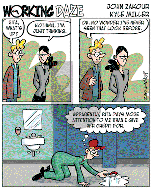 Working Daze on Tuesday September 26, 2006 Comic Strip