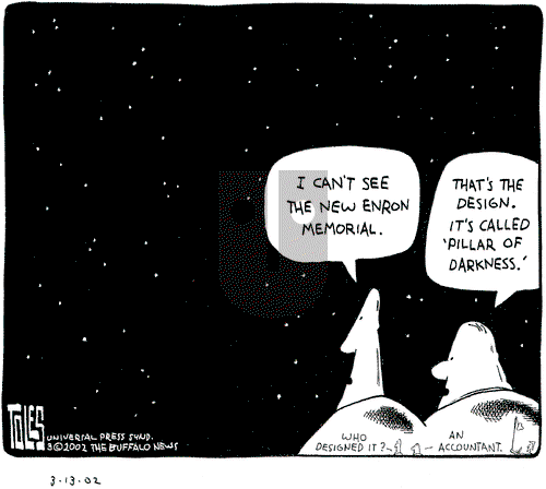 Tom Toles on Wednesday March 13, 2002 Comic Strip