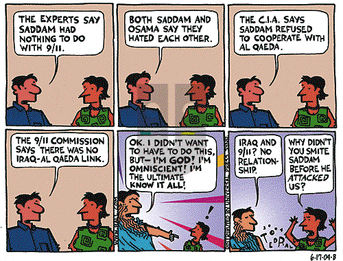 Ted Rall on Saturday June 19, 2004 Comic Strip