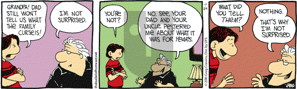 The Buckets on Wednesday November 24, 2010 Comic Strip