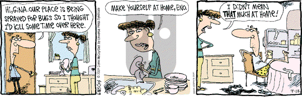 The Duplex on Thursday April 12, 2001 Comic Strip