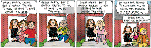Cathy Classics on Friday July 16, 1999 Comic Strip