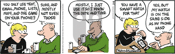 Betty - Wednesday February 8, 2023 Comic Strip