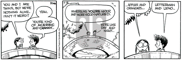 Grand Avenue on Thursday May 15, 2003 Comic Strip