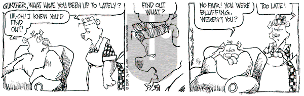 The Grizzwells on Tuesday May 8, 2001 Comic Strip
