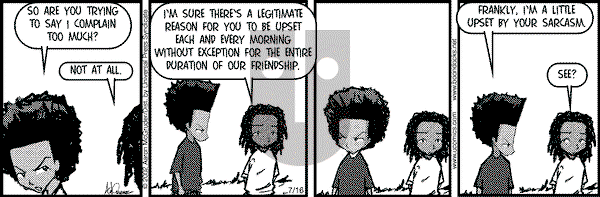 The Boondocks on Tuesday April 29, 2025 Comic Strip