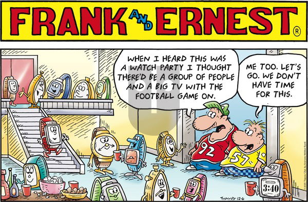 Frank and Ernest on Sunday December 6, 2020 Comic Strip