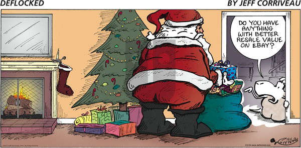 DeFlocked on Sunday December 24, 2017 Comic Strip