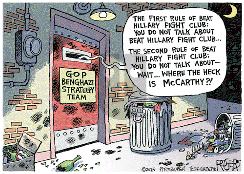 Rob Rogers on Friday October 2, 2015 Comic Strip