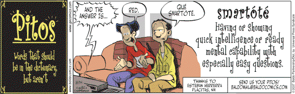 Baldo - Tuesday August 14, 2007 Comic Strip