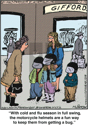 Close to Home on Thursday December 15, 2011 Comic Strip