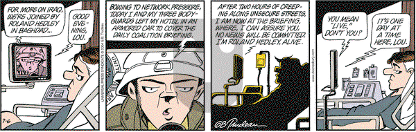 Doonesbury on Tuesday July 6, 2004 Comic Strip