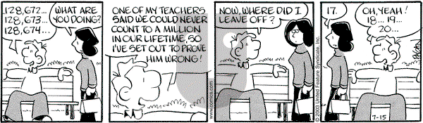 Drabble on Tuesday July 15, 2003 Comic Strip