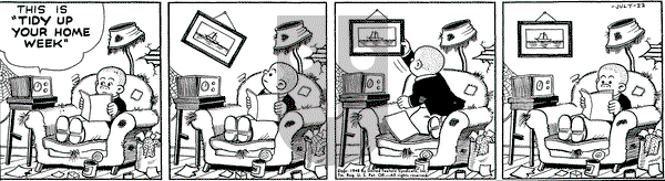 Nancy on Thursday July 22, 1948 Comic Strip