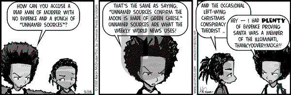 The Boondocks on 2025-07-12 Comic Strip