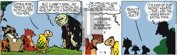 Over the Hedge on Thursday July 8, 2010 Comic Strip