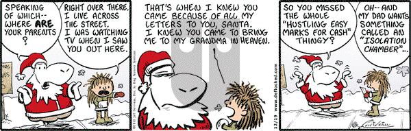 DeFlocked on Thursday December 19, 2013 Comic Strip