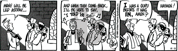 Rose is Rose on Saturday December 13, 1986 Comic Strip