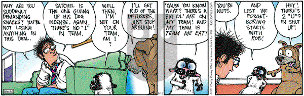Get Fuzzy on Thursday August 15, 2013 Comic Strip
