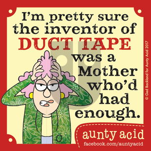 Aunty Acid on Sunday October 29, 2017 Comic Strip