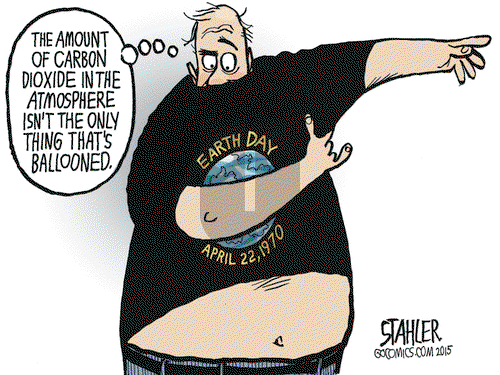 Jeff Stahler on Tuesday April 21, 2015 Comic Strip