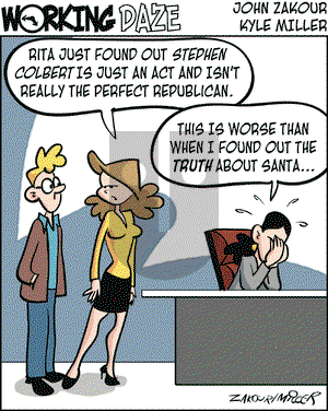 Working Daze on Monday May 5, 2008 Comic Strip