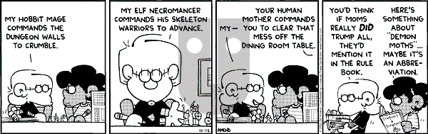 FoxTrot on Thursday October 12, 2000 Comic Strip