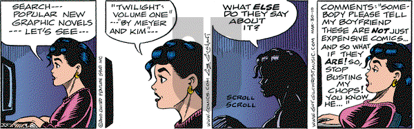Nancy on Tuesday March 30, 2010 Comic Strip