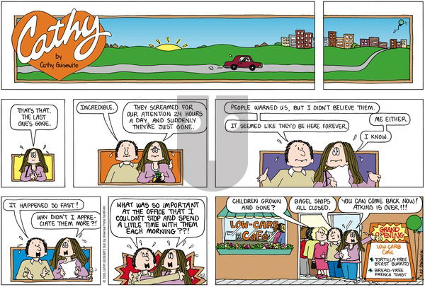 Cathy Classics on Sunday September 25, 2005 Comic Strip