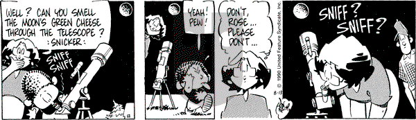 Rose is Rose on Monday August 13, 1990 Comic Strip