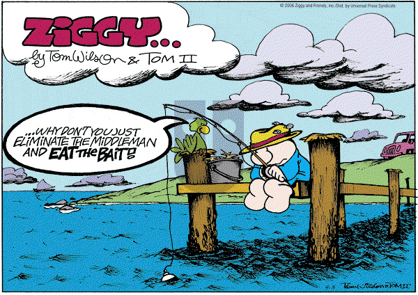 Ziggy - Sunday September 3, 2006 Comic Strip