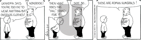 The Born Loser on Saturday February 10, 1996 Comic Strip