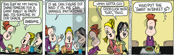 Family Tree on Friday March 14, 2025 Comic Strip