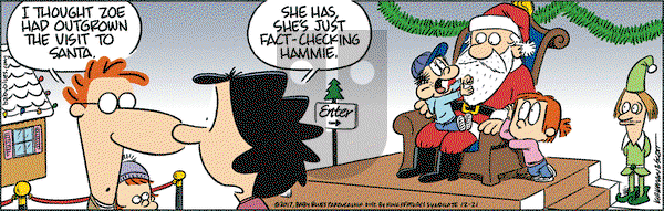 Baby Blues on Thursday December 21, 2017 Comic Strip