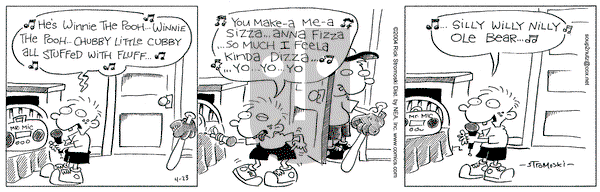 Soup to Nutz - Old on Friday April 23, 2004 Comic Strip